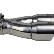Load image into Gallery viewer, aFe Takeda 2.5in 304 Stainless Steel Clamp-on Exhaust Tip 2.5in Inlet 3in Dual Outlet - Polished - Additional View 5