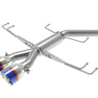 Load image into Gallery viewer, aFe Takeda 2.5in 304SS Axle-Back Exhaust System 17-19 Honda Civic Type R L4-2.0L (t) - BL Flame Tip - Main Product View