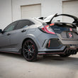 Load image into Gallery viewer, aFe Takeda 2.5in 304SS Axle-Back Exhaust System 17-19 Honda Civic Type R L4-2.0L (t) - Black Tip - Back View