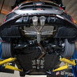 Load image into Gallery viewer, aFe Takeda 2.5in 304SS Axle-Back Exhaust System 17-19 Honda Civic Type R L4-2.0L (t) - Polished Tip - Side View