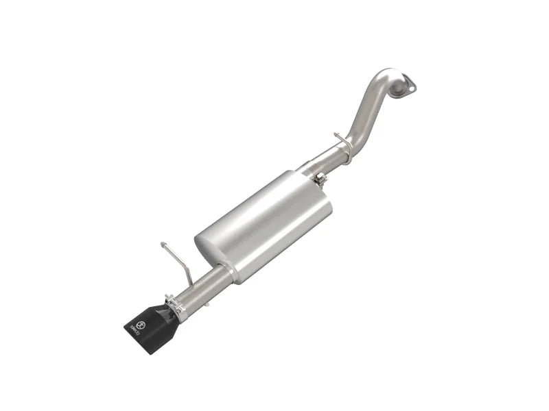 aFe Takeda 2.5in 304SS Axle-Back Exhaust w/ Black Tip fits 2014-2019 Toyota Corolla 1.8L - Main Product View
