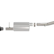 Load image into Gallery viewer, aFe Takeda 2.5in 304SS Axle-Back Exhaust w/ Black Tip fits 2014-2019 Toyota Corolla 1.8L - Additional View 7