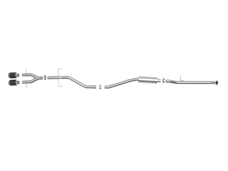 aFe Takeda 2.5in 304SS Cat-Back Exhaust System 17-20 Honda Civic SI Coupe L4-1.5L (t) - Additional View 5