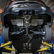Load image into Gallery viewer, aFe Takeda 2.5in 304SS Cat-Back Exhaust System w/ Carbon Tips 17-20 Honda Civic Si Sedan I4 1.5L - Back View