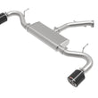 Load image into Gallery viewer, aFe Takeda 2.5in 409 SS Axle-Back Exhaust System Carbon Fiber 18-20 Hyundai Elantra GT L4-1.6L(t) - Main Product View