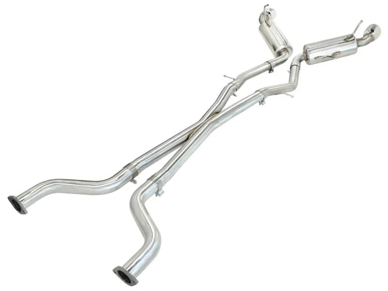 aFe Takeda 2.5inch SS Exhaust Cat-Back 09-13 Nissan 370Z V6 3.7L Polished Tips - Additional View 6
