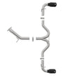 Load image into Gallery viewer, aFe Takeda 3-2.5in 304 SS Axle-Back Exh System w/Black Tip 2018 Hyundai Elantra GT Sport I4-1.6L (t) - Back View