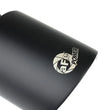 Load image into Gallery viewer, aFe Takeda 304 SS Clamp-On Exhaust Tip 2.5in. Inlet / 4.5in. Outlet / 7in. L - Black - Side View