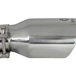 Load image into Gallery viewer, aFe Takeda 304 Stainless Steel Clamp-On Exhaust Tip 2.5in. Inlet / 4in. Outlet / 8in. L - Polished - Additional View 5