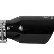 Load image into Gallery viewer, aFe Takeda 304 Stainless Steel Clamp-On Exhaust Tip 2.5in.Inlet / 4in Outlet - Black - Additional View 6