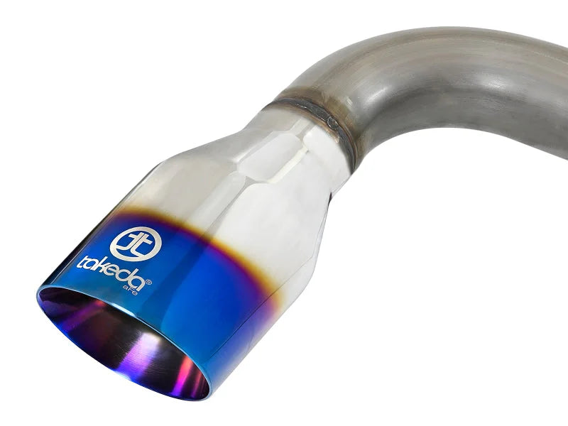 aFe Takeda 304SS Cat-Back Exhaust w/Blue Flame Tips 2018 Hyundai Elantra GT Sport I4 1.6L (t) - Additional View 5