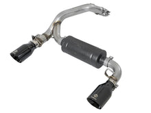 Load image into Gallery viewer, aFe Takeda 3in 304 SS Axle-Back Exhaust System w/ Black Tip 16-18 Ford Focus RS 2.3L (t) - Main Product View