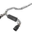 Load image into Gallery viewer, aFe Takeda 3in 304 SS Cat-Back Exhaust System w/ Black Tips 16-18 Ford Focus RS I4-2.3L (t) - Main Product View