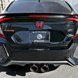 Load image into Gallery viewer, aFe Takeda 3in 304 SS Cat-Back Exhaust System w/ Black Tips 2017+ Honda Civic Si (4dr) I4 1.5L (t) - Side View