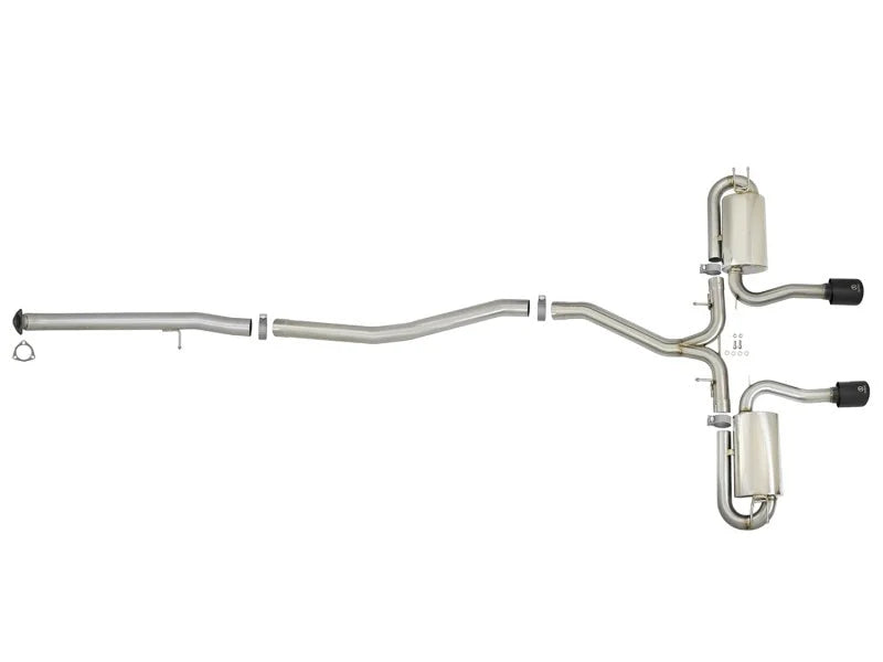 aFe Takeda 3in 304 SS Cat-Back Exhaust System w/ Black Tips 2017+ Honda Civic Si (4dr) I4 1.5L (t) - Additional View 7