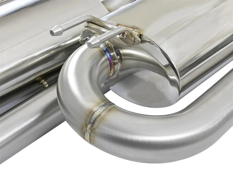 aFe Takeda 3in 304 SS Cat-Back Exhaust System w/ Black Tips 2017+ Honda Civic Si (4dr) I4 1.5L (t) - Additional View 8