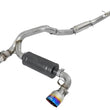 Load image into Gallery viewer, aFe Takeda 3in 304 SS Cat-Back Exhaust System w/ Blue Flame Tip 16-18 Ford Focus RS I4-2.3L (t) - Main Product View