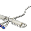 Load image into Gallery viewer, aFe Takeda 3in 304 SS Cat-Back Exhaust System w/ Blue Tips 2017 Honda Civic Si I4 1.5L (t) - Main Product View