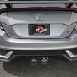Load image into Gallery viewer, aFe Takeda 3in 304 SS Cat-Back Exhaust System w/ Blue Tips 2017 Honda Civic Si I4 1.5L (t) - Installation View