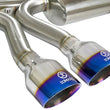 Load image into Gallery viewer, aFe Takeda 3in 304 SS Cat-Back Exhaust System w/ Blue Tips 2017 Honda Civic Si I4 1.5L (t) - Additional View 5