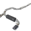 Load image into Gallery viewer, aFe Takeda 3in 304 SS Cat-Back Exhaust System w/ Carbon Fiber Tips 16-18 Ford Focus RS I4-2.3L (t) - Main Product View