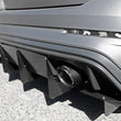 Load image into Gallery viewer, aFe Takeda 3in 304 SS Cat-Back Exhaust System w/ Carbon Fiber Tips 16-18 Ford Focus RS I4-2.3L (t) - Side View