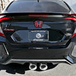 Load image into Gallery viewer, aFe Takeda 3in 304 SS Cat-Back Exhaust System w/ Polished Tips 2017 Honda Civic Si I4 1.5L (t) - Side View