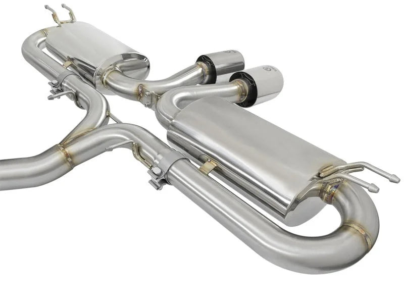 aFe Takeda 3in 304 SS Cat-Back Exhaust System w/ Polished Tips 2017 Honda Civic Si I4 1.5L (t) - Additional View 5