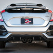 Load image into Gallery viewer, aFe Takeda 3in 304 SS Cat-Back Exhaust System w/Black Tips 17-20 Honda Civic Sport L4-1.5L (t) - Back View