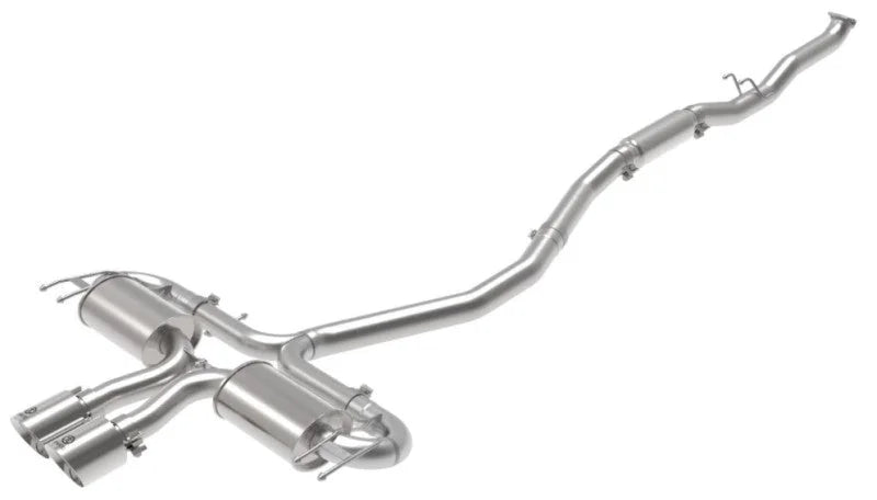 aFe Takeda 3in 304 SS Cat-Back Exhaust System w/Polished Tips 17-21 Honda Civic Sport L4-1.5L (t) - Additional View 5