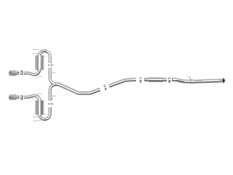 aFe Takeda 3in 304 SS Cat-Back Exhaust System w/Polished Tips 17-21 Honda Civic Sport L4-1.5L (t) - Additional View 6