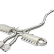 Load image into Gallery viewer, aFe Takeda 3in 304 SS Cat-Back Exhaust System w/Polished Tips 2017+ Honda Civic Si (4dr) I4 1.5L (t) - Main Product View