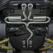 Load image into Gallery viewer, aFe Takeda 3in 304 SS Cat-Back Exhaust System w/Polished Tips 2017+ Honda Civic Si (4dr) I4 1.5L (t) - Installation View