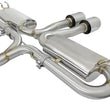 Load image into Gallery viewer, aFe Takeda 3in 304 SS Cat-Back Exhaust System w/Polished Tips 2017+ Honda Civic Si (4dr) I4 1.5L (t) - Additional View 5