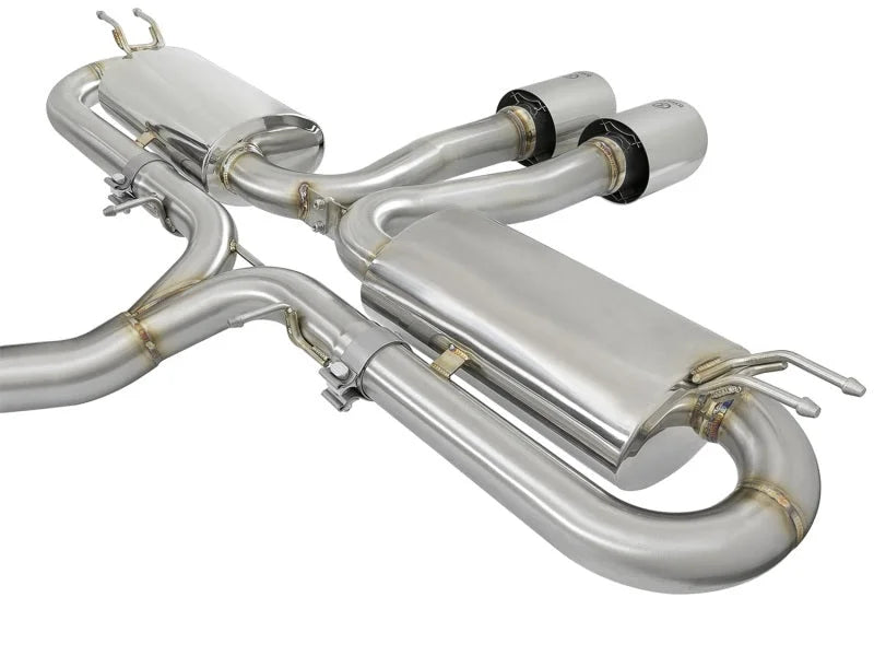 aFe Takeda 3in 304 SS Cat-Back Exhaust System w/Polished Tips 2017+ Honda Civic Si (4dr) I4 1.5L (t) - Additional View 5
