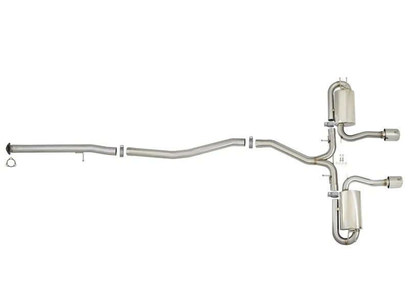 aFe Takeda 3in 304 SS Cat-Back Exhaust System w/Polished Tips 2017+ Honda Civic Si (4dr) I4 1.5L (t) - Additional View 9