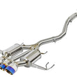 Load image into Gallery viewer, aFe Takeda 3in 304 SS Cat-Back Exhaust w/ Blue Flame Tips 2017+ Honda Civic Type R I4 2.0L (t) - Main Product View