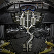 Load image into Gallery viewer, aFe Takeda 3in 304 SS Cat-Back Exhaust w/ Blue Flame Tips 2017+ Honda Civic Type R I4 2.0L (t) - Installation View