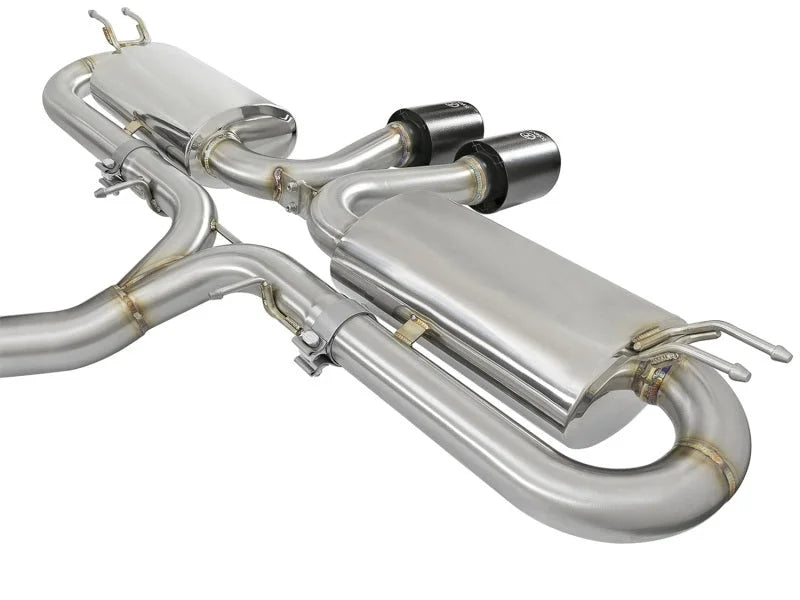 aFe Takeda 3in 304 SS Cat-Back Exhaust w/ Dual Center Black Tips 17+ Honda Civic Si (2dr) I4 1.5L - Additional View 5