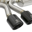 Load image into Gallery viewer, aFe Takeda 3in 304 SS Cat-Back Exhaust w/ Dual Center Black Tips 17+ Honda Civic Si (2dr) I4 1.5L - Additional View 8