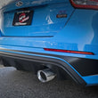 Load image into Gallery viewer, aFe Takeda 3in 304 SS Cat-Back Exhaust w/ Polished Tip 16-18 Ford Focus RS 2.3L (t) - Side View