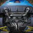 Load image into Gallery viewer, aFe Takeda 3in 304 SS Cat-Back Exhaust w/ Polished Tip 16-18 Ford Focus RS 2.3L (t) - Back View