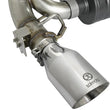 Load image into Gallery viewer, aFe Takeda 3in 304 SS Cat-Back Exhaust w/ Polished Tip 16-18 Ford Focus RS 2.3L (t) - Additional View 8