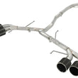 Load image into Gallery viewer, aFe Takeda 3in SS Exhaust Cat-Back 09-14 Nissan GTR V6 3.8L Carbon Fiber Tips - Main Product View