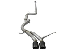Load image into Gallery viewer, aFe Takeda 3in SS Exhaust Cat-Back 13-16 Ford Focus ST 2.0L Black Tips - Back View