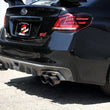 Load image into Gallery viewer, aFe Takeda 3in to 2-1/2in Stainless Cat-Back Exhaust Crbn Fiber Tip fits 2015-2021 Subaru WRX / 2015-2021 Subaru WRX STI H...