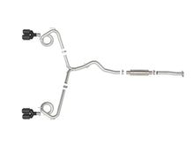 Load image into Gallery viewer, aFe Takeda 3in to 2-1/2in Stainless Cat-Back Exhaust Crbn Fiber Tip fits 2015-2021 Subaru WRX / 2015-2021 Subaru WRX STI H...