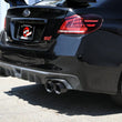 Load image into Gallery viewer, aFe Takeda 3in to 2-1/2in Stainless Cat-Back Exhaust w/ Black Tip fits 2015-2021 Subaru WRX / 2015-2021 Subaru WRX STI H4-...