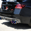 Load image into Gallery viewer, aFe Takeda 3in to 2-1/2in Stnlss Cat-Back Exhaust w/ Blue Flame Tip fits 2015-2021 Subaru WRX / 2015-2021 Subaru WRX STI H...