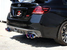 Load image into Gallery viewer, aFe Takeda 3in to 2-1/2in Stnlss Cat-Back Exhaust w/ Blue Flame Tip fits 2015-2021 Subaru WRX / 2015-2021 Subaru WRX STI H...